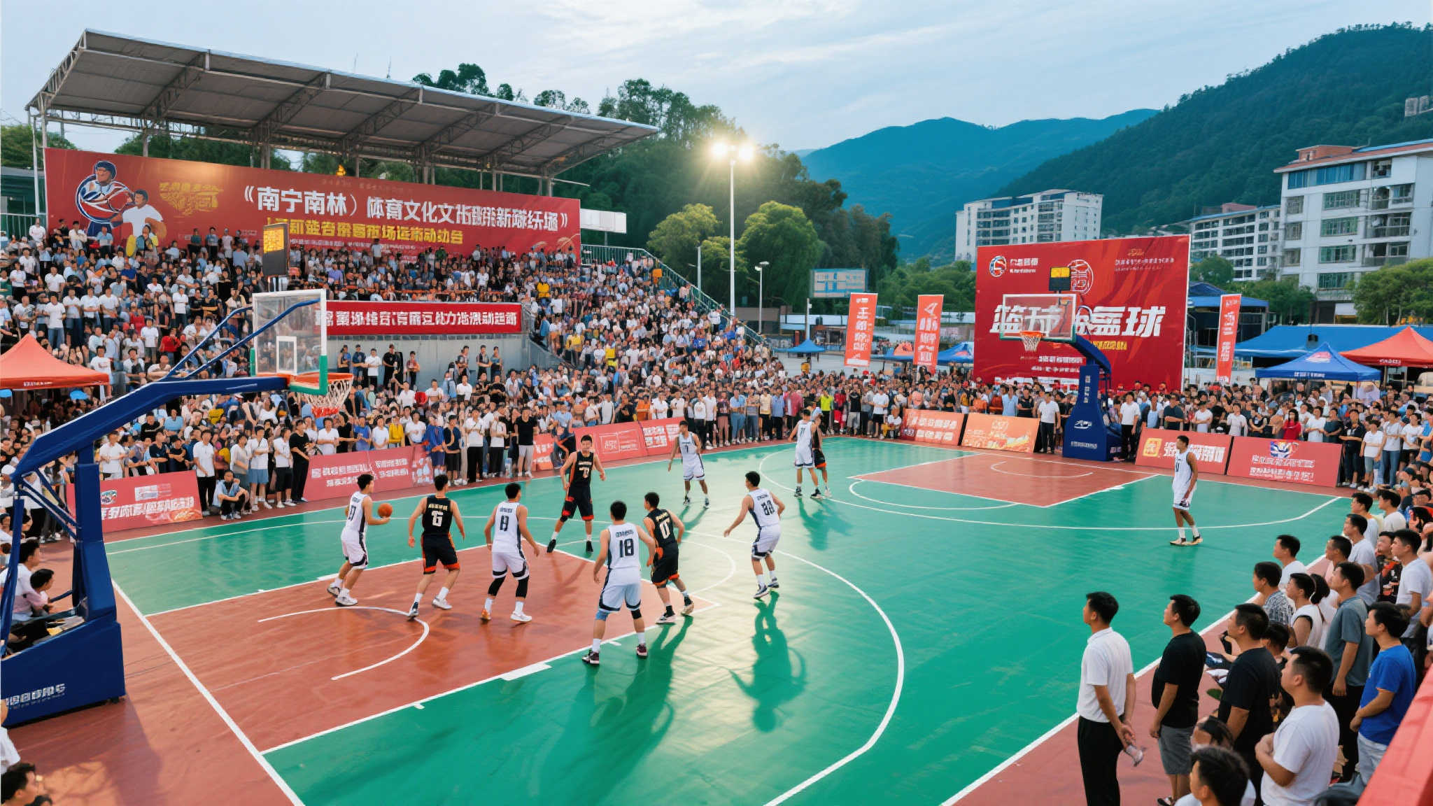 万人观赛场面火爆!南宁上林掀起篮球热潮 前言:
当前国内运动市场呈现出一片繁荣景象,而【